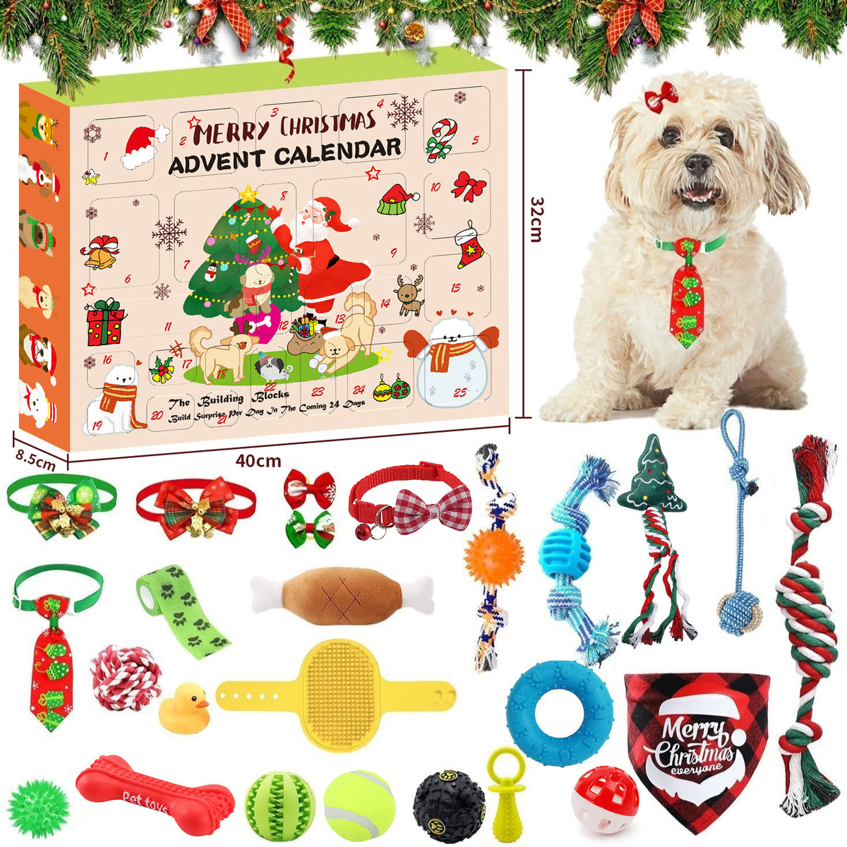 Honden-adventskalender – 24 kerstverrassingen