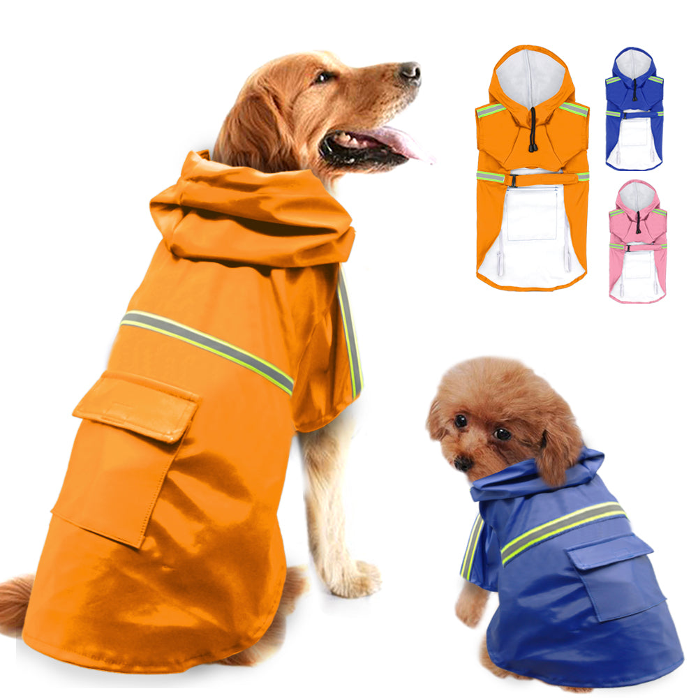 Regenjas voor honden – waterdicht & reflecterend