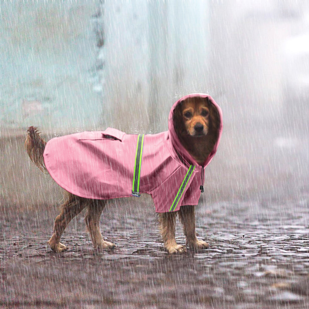 Regenjas voor honden – waterdicht & reflecterend